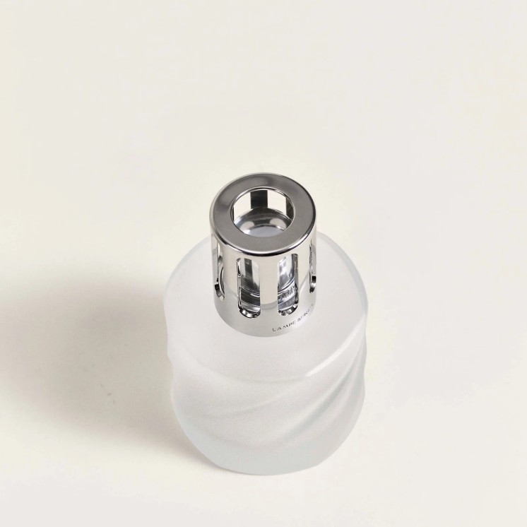 Coffret lampe Berger Spirale Givrée, fragrance 'vent d'ocean'