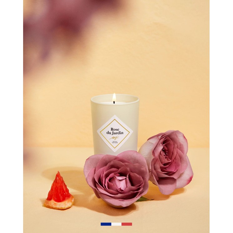 Bougie Rose du Jardin