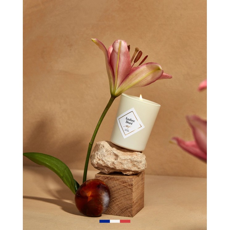 Bougie Ambre Doré