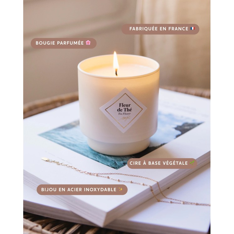 Bougie Bijou Surprise - Fleur de Thé