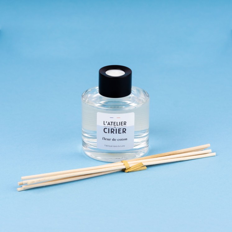 Diffuseur à bâtons "Fleur de Coton"