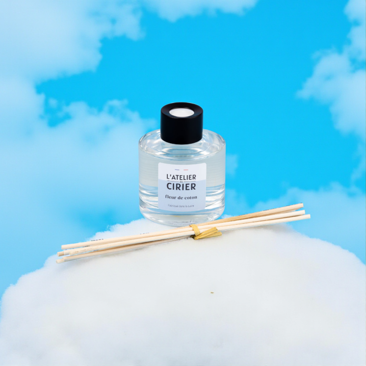 Diffuseur à bâtons "Fleur de Coton"