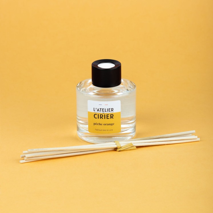 Diffuseur à bâtons "Pêche Orange"
