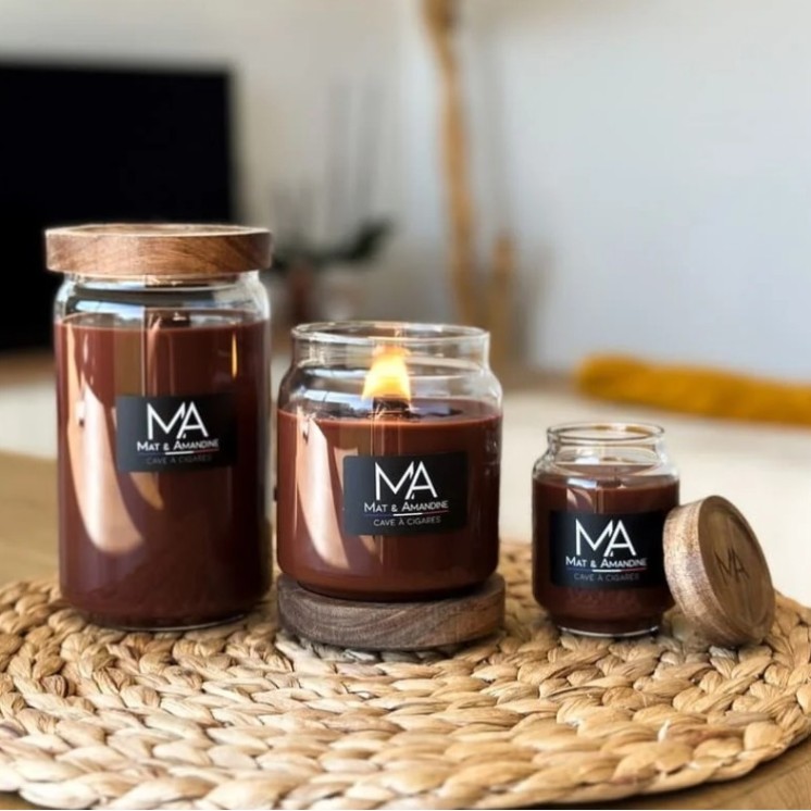 Bougie parfumée - Cave à Cigares