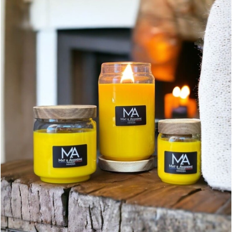 Bougie parfumée - Mimosa