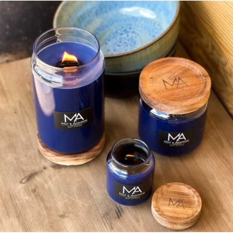 Bougie parfumée - Nuit d'hiver