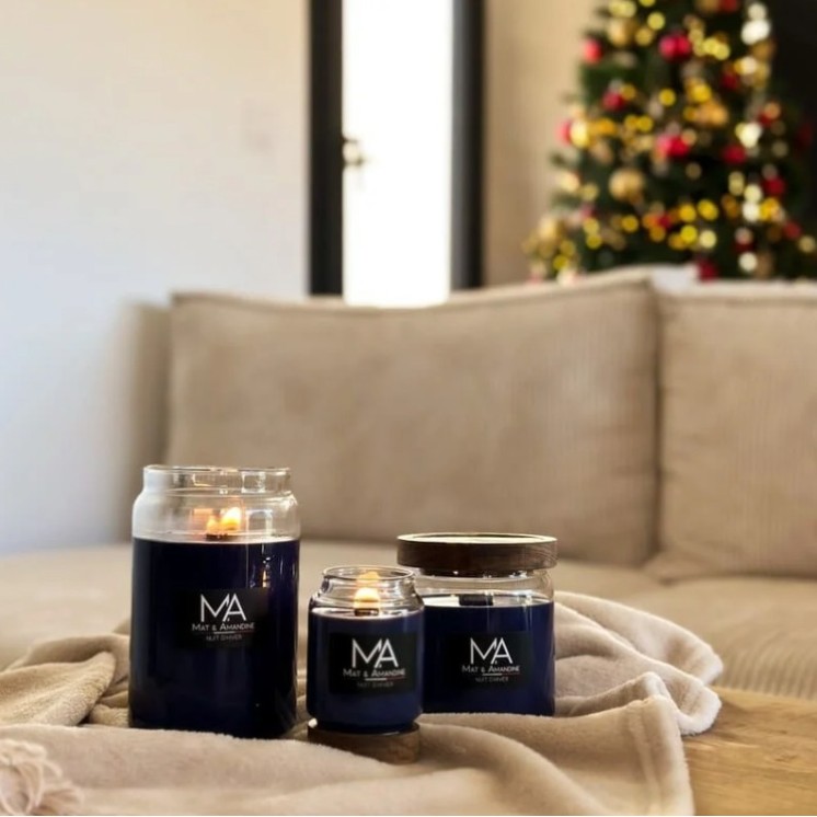 Bougie parfumée - Nuit d'hiver