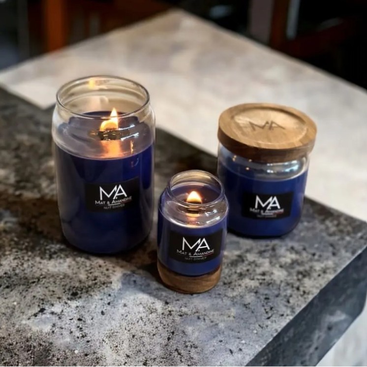 Bougie parfumée - Nuit d'hiver