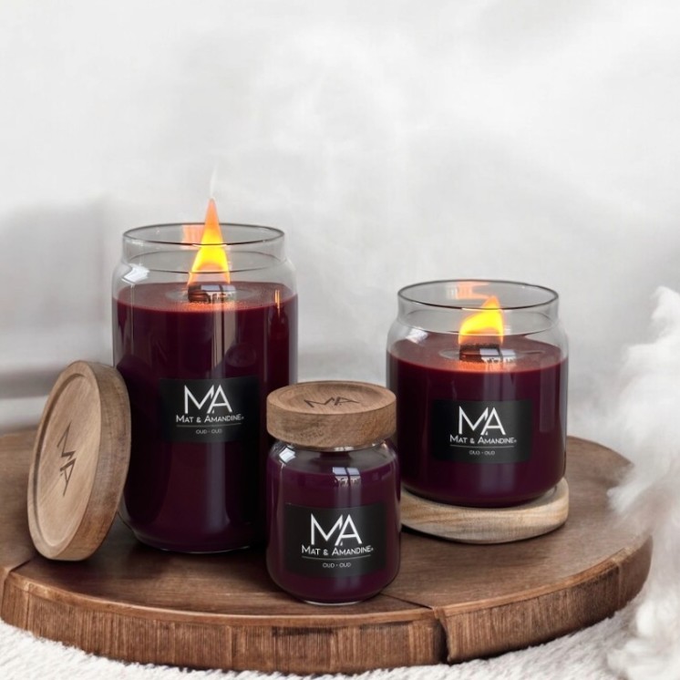 Bougie parfumée - Oud