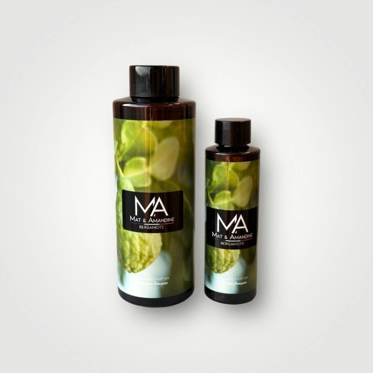 Recharge de Diffuseur à bâtons - Bergamote (150ml ou 400ml)