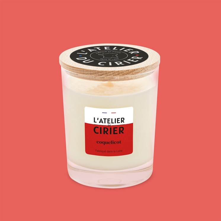 Bougie "Coquelicot"