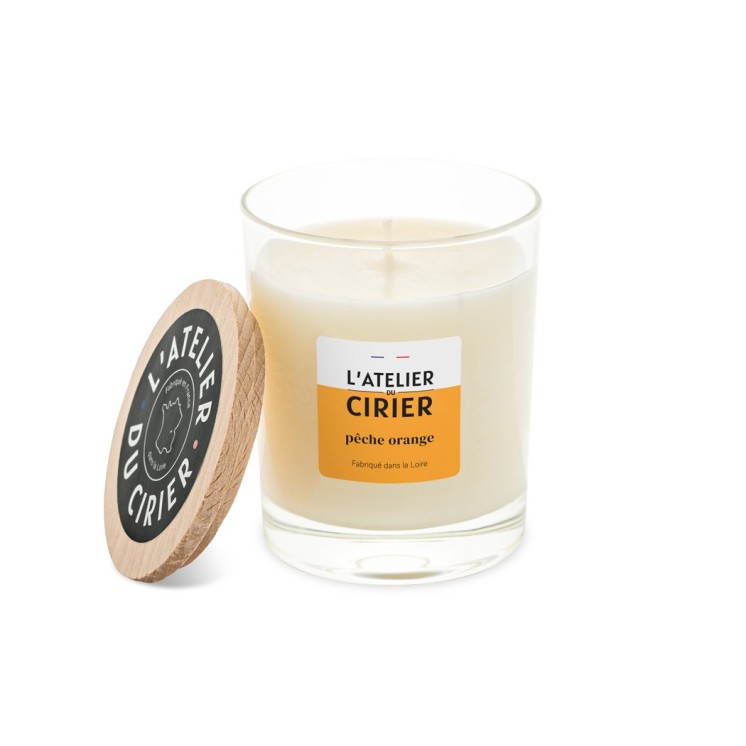Bougie "Pêche Orange"