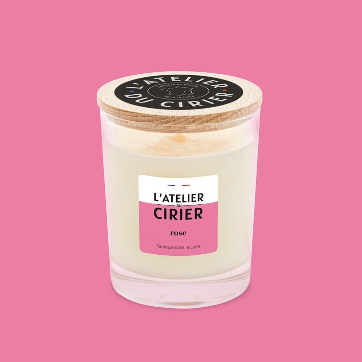 Bougie "Rose"