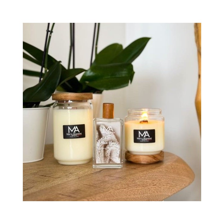 Bougie parfumée - Musc Blanc