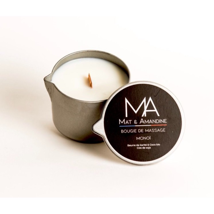 Bougie de massage Monoï