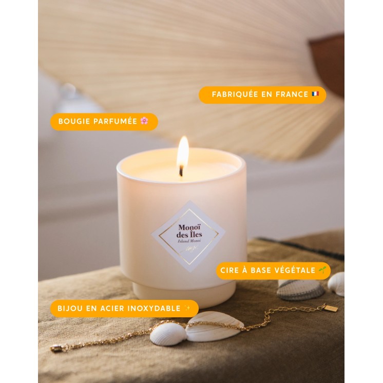 Bougie Bijou Surprise - Monoï