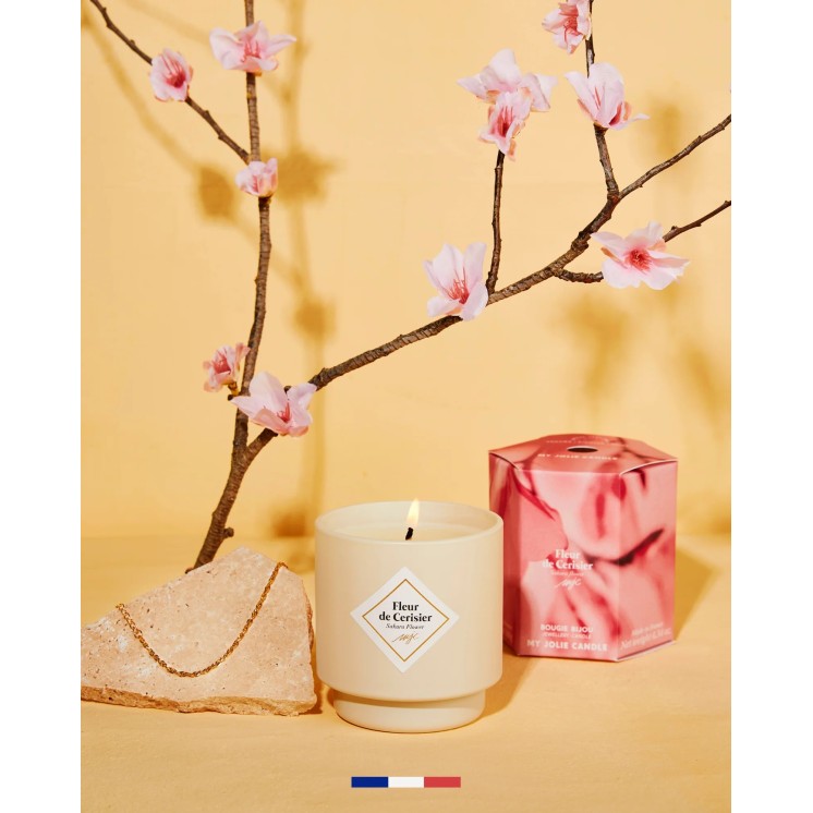 Bougie Bijou Surprise - Fleur de Cerisier