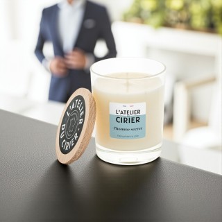 Bougie "L'homme secret"