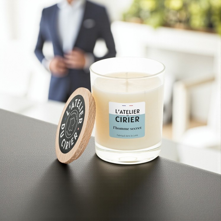 Bougie "L'homme secret"