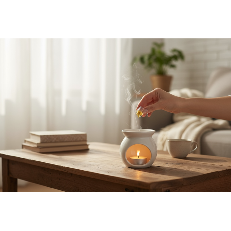 Brûle parfum COSY 6 Blanc