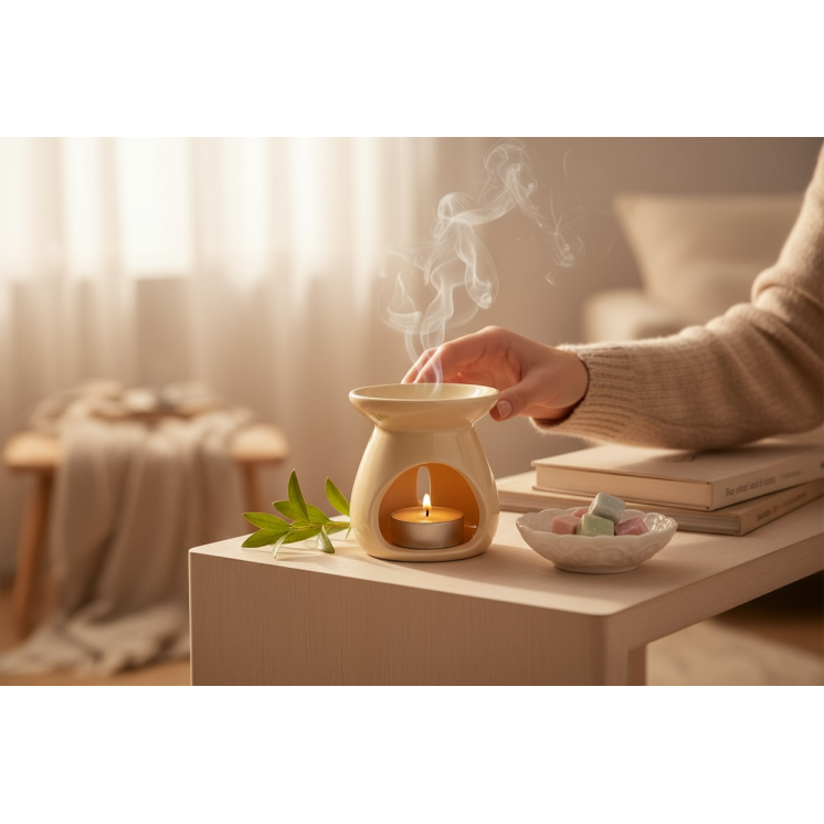 Brûle parfum COSY 6 Crème