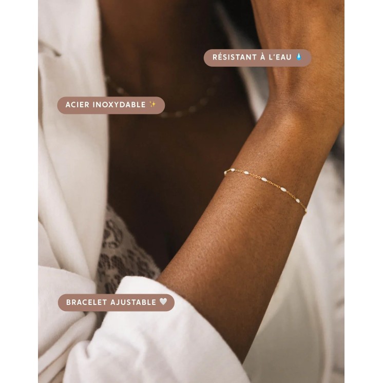 Bougie avec bijou surprise - Fleur de cerisier