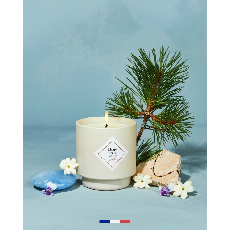 Bougie avec bijou surprise - Fleur de cerisier