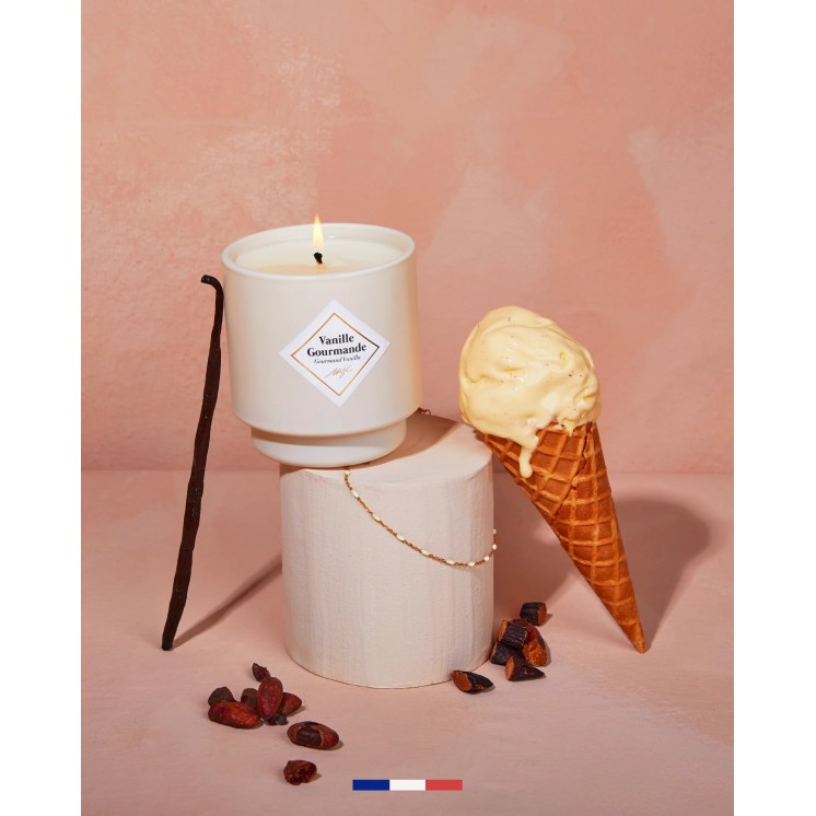 Bougie avec bijou surprise - Fleur de cerisier