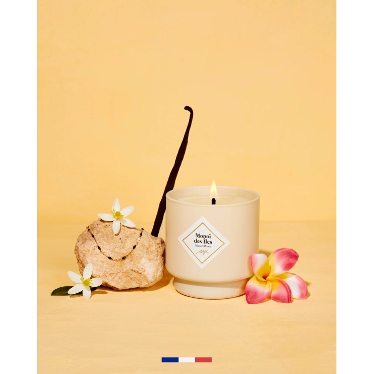 Bougie avec bijou surprise - Fleur de cerisier