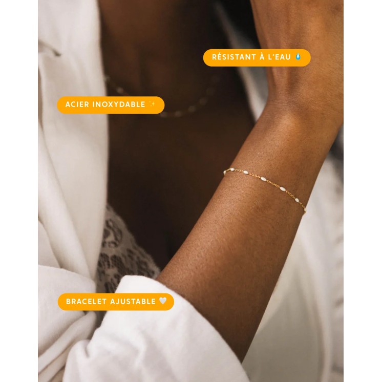 Bougie avec bijou surprise - Fleur de cerisier