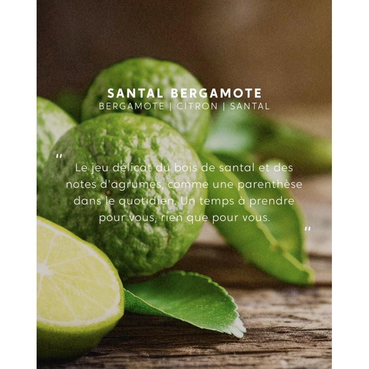 Bougie Santal Bergamote