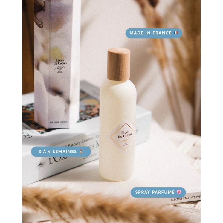 Spray parfumé Fleur de Coton
