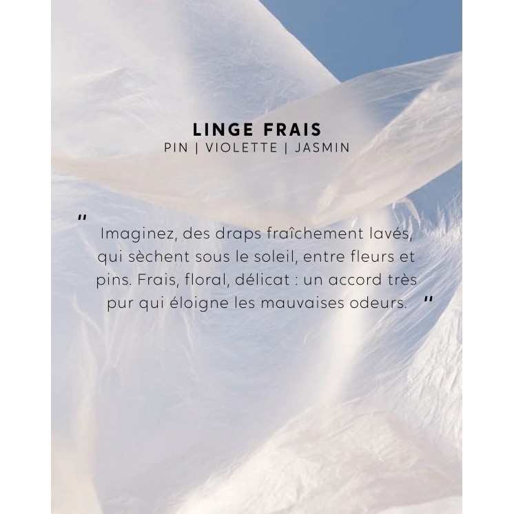 Spray parfumé Linge Frais