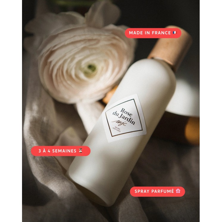 Spray parfumé Rose du Jardin