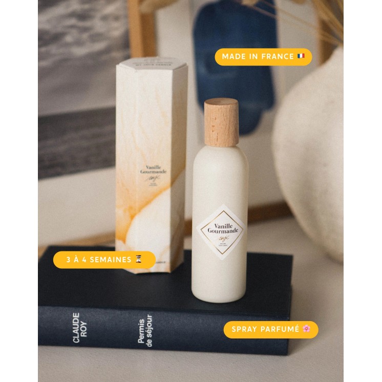 Spray parfumé Vanille Gourmande