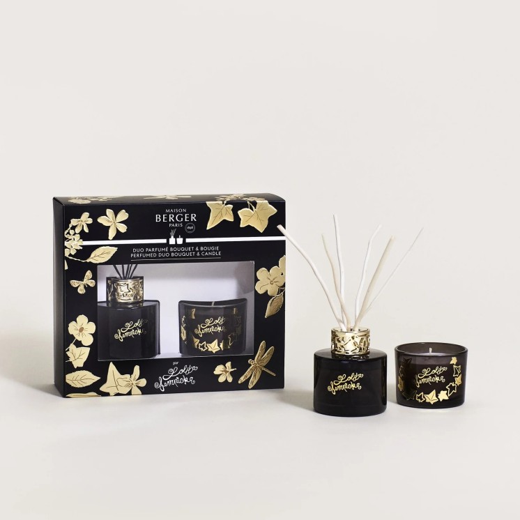 Duo mini Bouquet & Bougie Lolita Lempicka Black Edition