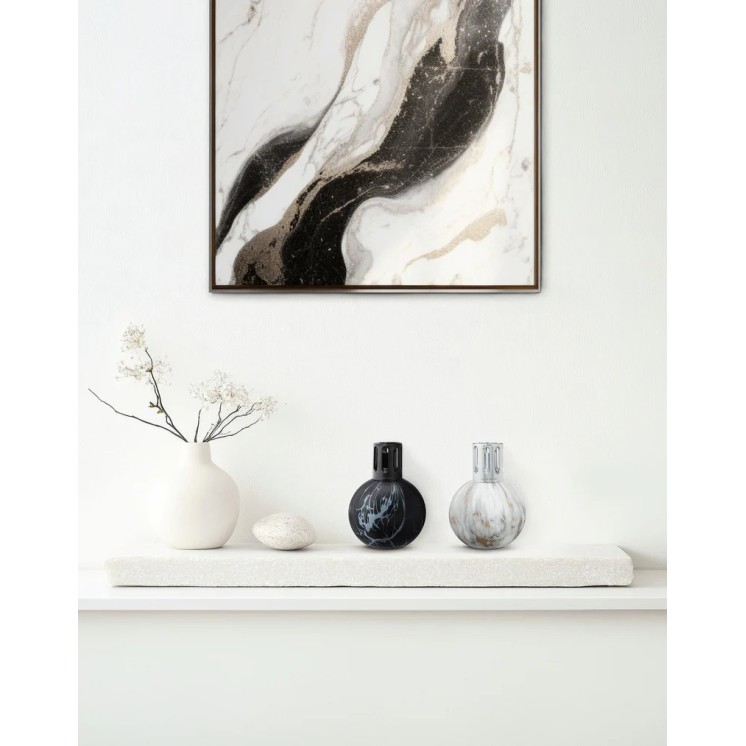 Lampe Marbrure Noire