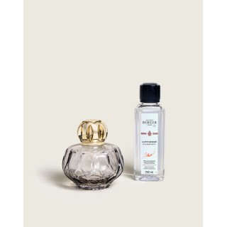 Coffret Lampe Rosalie Grise