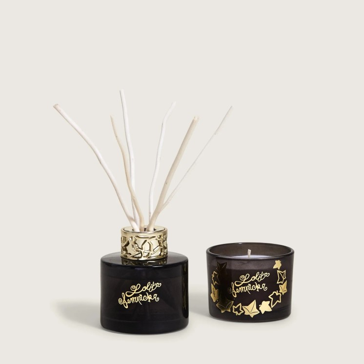 Duo mini Bouquet & Bougie Lolita Lempicka Black Edition