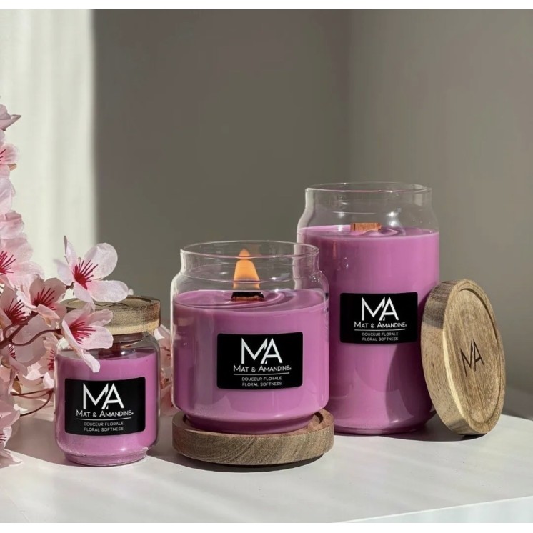 Bougie parfumée - Douceur Florale