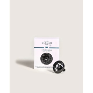 Pince Diffuseur Voiture Résonance Gun Métal - Maison Berger | Bougie Cosy
