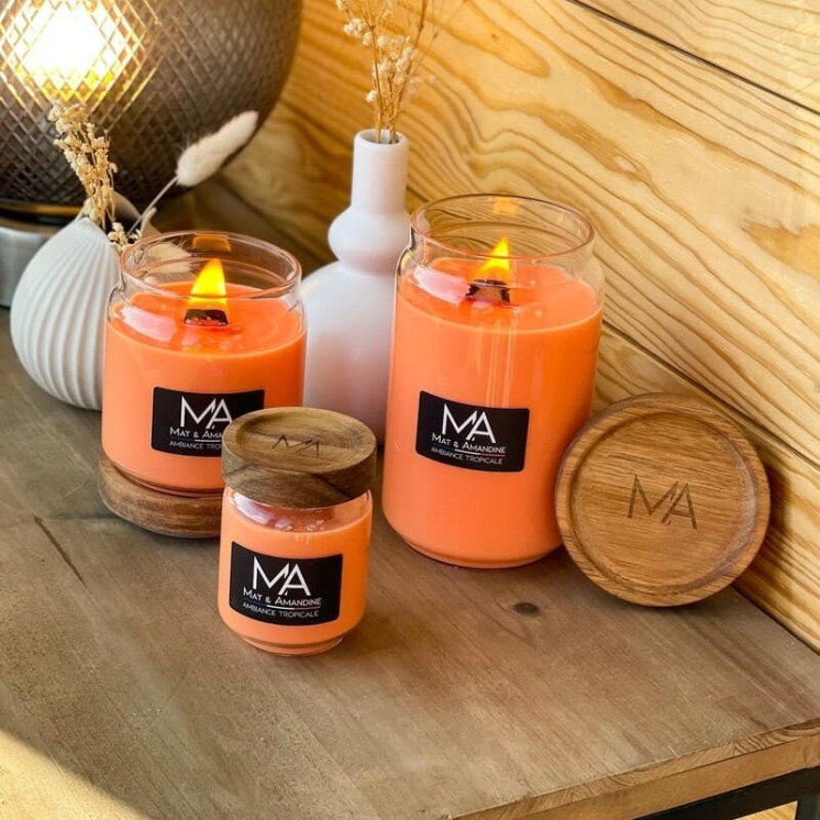 Bougie parfumée - Ambiance Tropicale