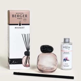 Bouquet parfumé Minéral Rose
