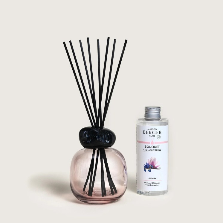 Bouquet parfumé Minéral Rose