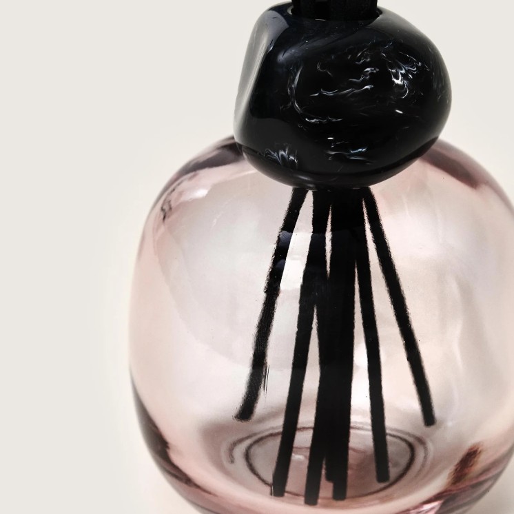 Bouquet parfumé Minéral Rose