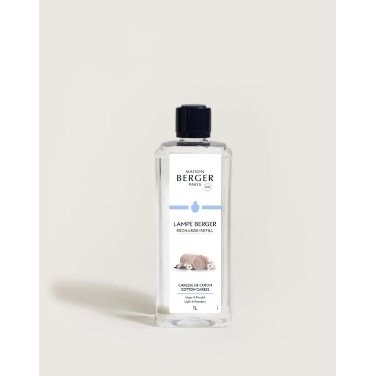 Recharge de Lampe Berger Caresse de Coton (500ml ou 1L)