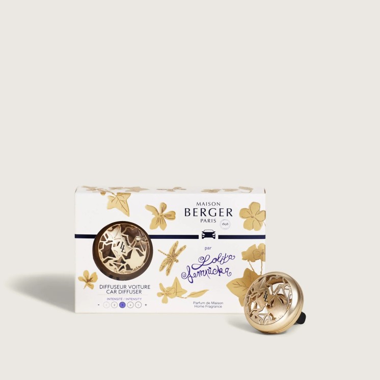 Diffuseur Voiture Lolita Lempicka Or Satiné | Bougie Cosy