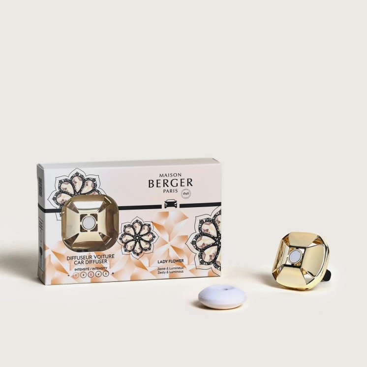 Diffuseur de voiture Eternity Or Lady Flower