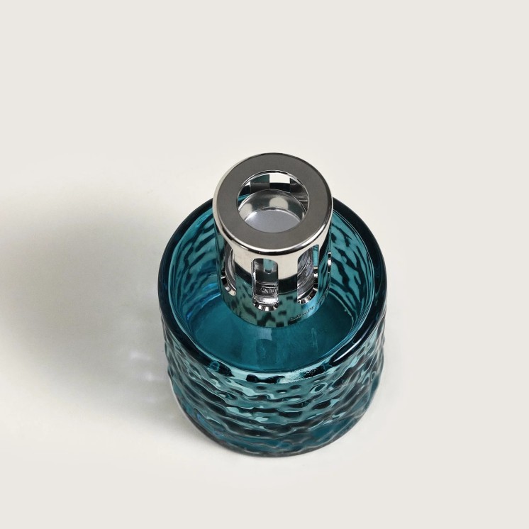 Coffret Lampe Mirage Bleue, fragrance 'bleu séduction'