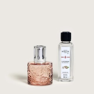Coffret Lampe Mirage Beige, fragrance 'home sweet home'